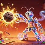 Experience thrilling casino action with luongsontv in this vibrant, dynamic illustration.