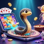 Engage in thrilling bets at tx88l, featuring a vibrant 3D casino scene with roulette and slot action.
