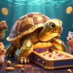 Experience thrilling gameplay with VIPWIN in a vibrant, animated illustration depicting gambling excitement.