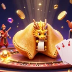 Engage with thrilling games at Nhà Cái XX88 featuring a vibrant casino scene illustrating the excitement of fortune.