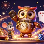 Engage with rr88's casino world: experience thrilling games amid golden coins, slots & roulette!