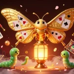 Engage in exciting gameplay at jun88, featuring golden gaming elements amidst a vibrant casino scene.
