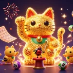 Experience exciting gameplay at ae888 with a lucky cat and dynamic casino elements.