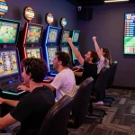 Pengalaman bermain tahun4d dengan slot mesin berwarna-warni dan suasana permainan yang menyenangkan.