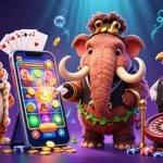 Experience the excitement at trang chủ okvip with a vibrant 3D casino scene featuring iconic characters and games.