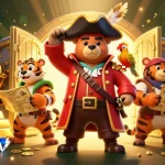 Engage in high-stakes fun with jun88's vibrant casino adventure scene, showcasing winning treasures.