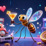 LU88 offers thrilling gaming experiences with a vibrant casino scene featuring unique characters and elements.